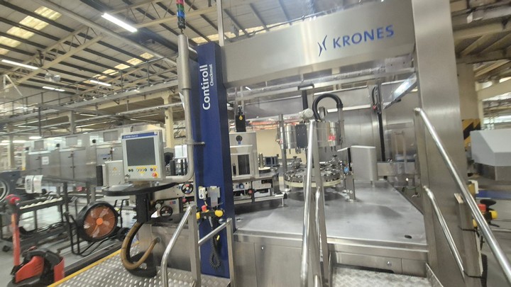 Used Krones 18T 1S Roll Feed Labeller 14