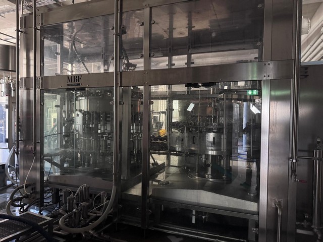 Used MBF Glass Bottling Line for Wine 11