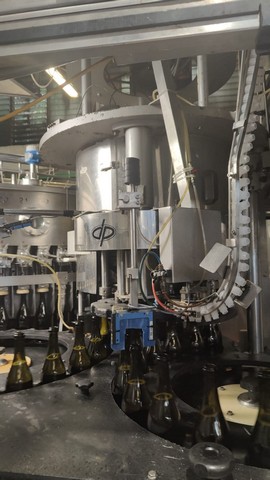 Used Virmauri isobaric filling monoblock 80.130.15 for glass bottle 3