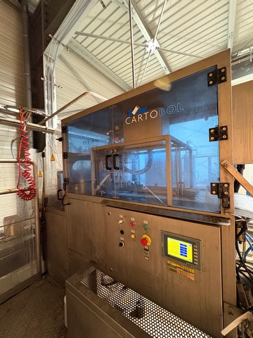 Used cartobol Bag-in-Box Line 12