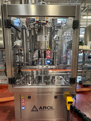Used Arol 6-head crown capper 6