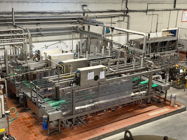 Used keg filling line 11