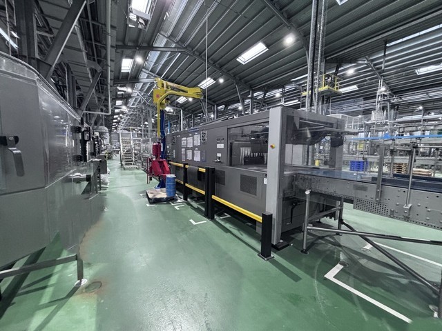 Used Innopack shrinks wrapper with 6 lanes 12