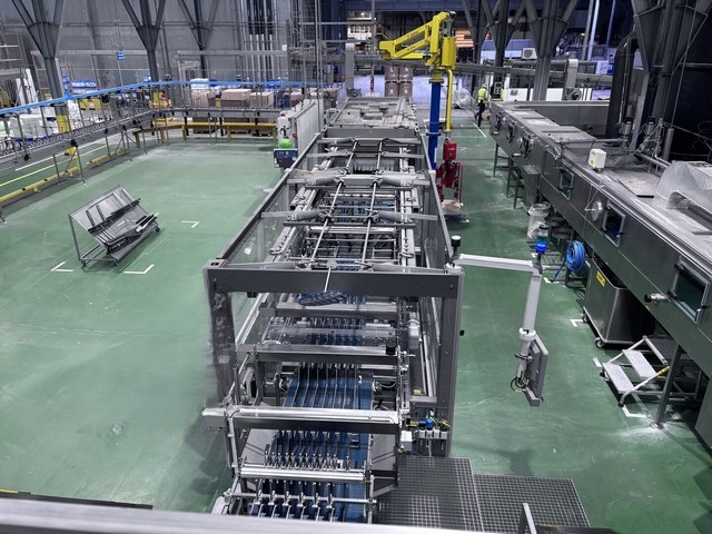 Used Innopack shrinks wrapper with 6 lanes