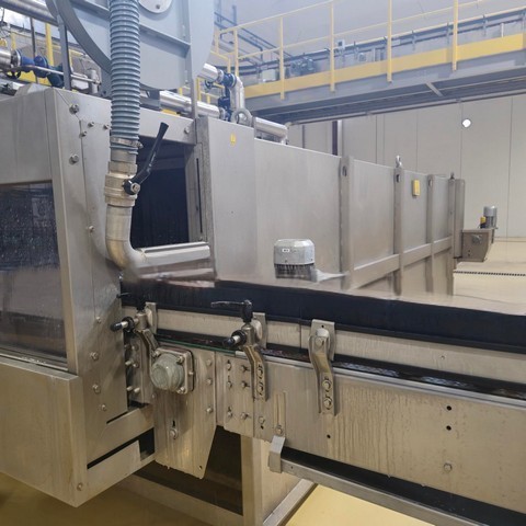 Tunnel di riscaldamento usato per lattine TMCI PADOVAN 9 m²