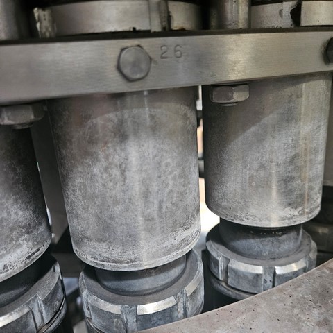 Used Krones Mecafill filling monoblock
