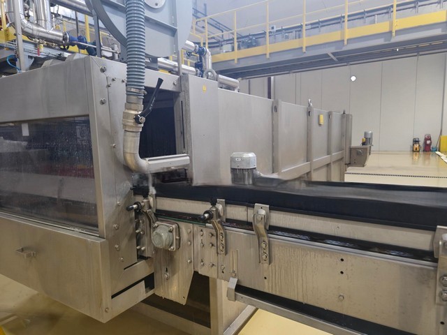 Used heating tunnel for cans TMCI PADOVAN 9 m²