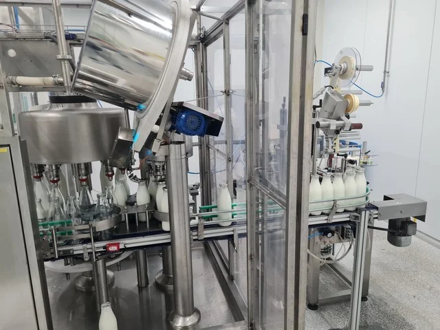 Used Complete Milk Bottling Line 2017