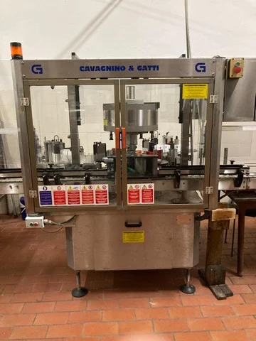 Used Complete Isobaric Bottling Line Alfatek