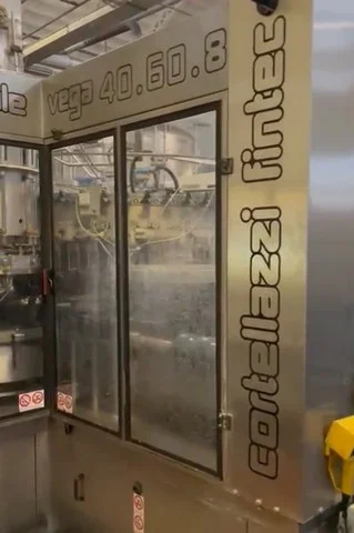 Used filling monoblock Cortellazzi 40.60.8