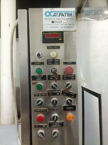 Riempitrice Alfatek 32 valvole isobarica